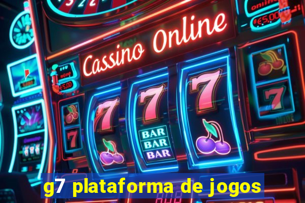 g7 plataforma de jogos